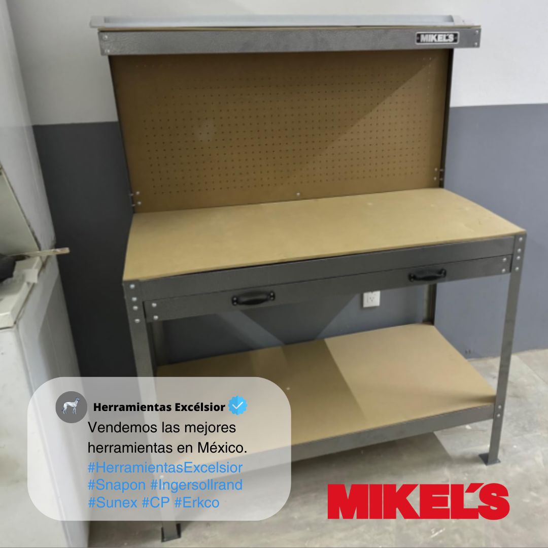 Mesa de trabajo para taller MIKELS