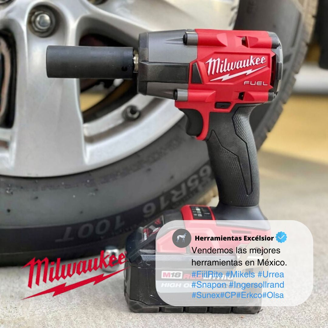 Llave de impacto MILWAUKEE de alto torque 1100 libras