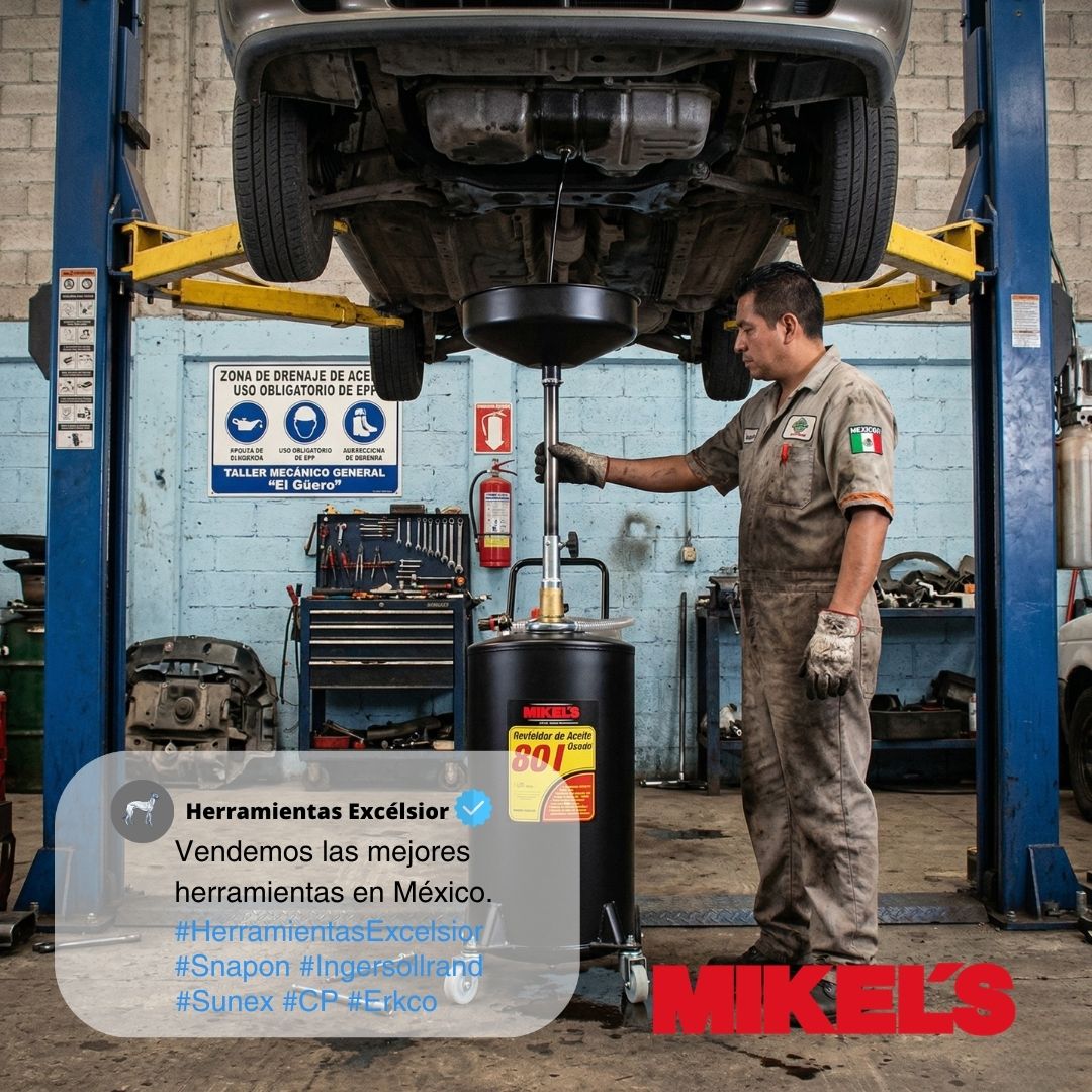 Recepto de aceite MIKELS 80 litros neumatico