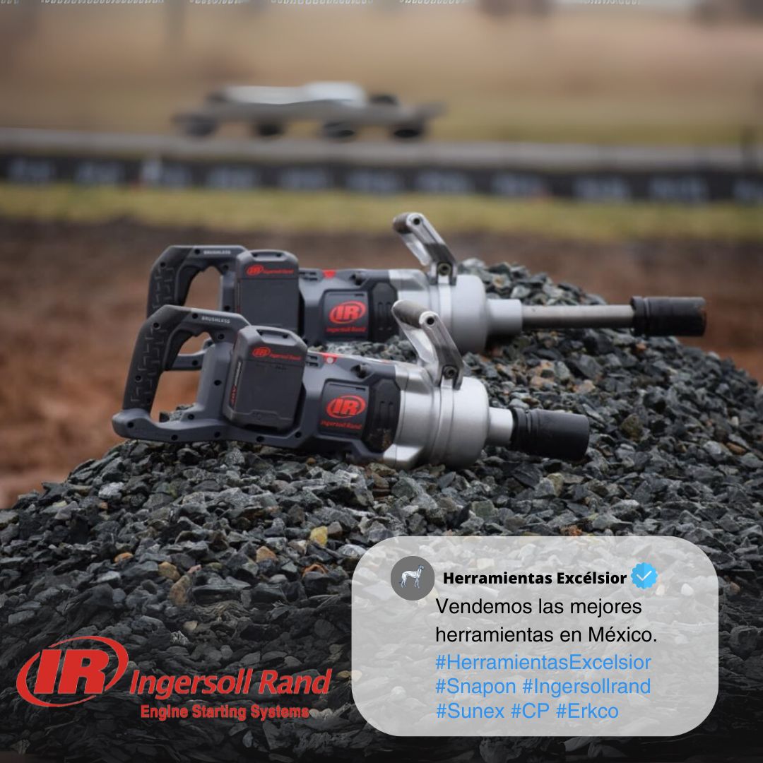 Llave de impacto inalambrica de 1" Ingersoll Rand