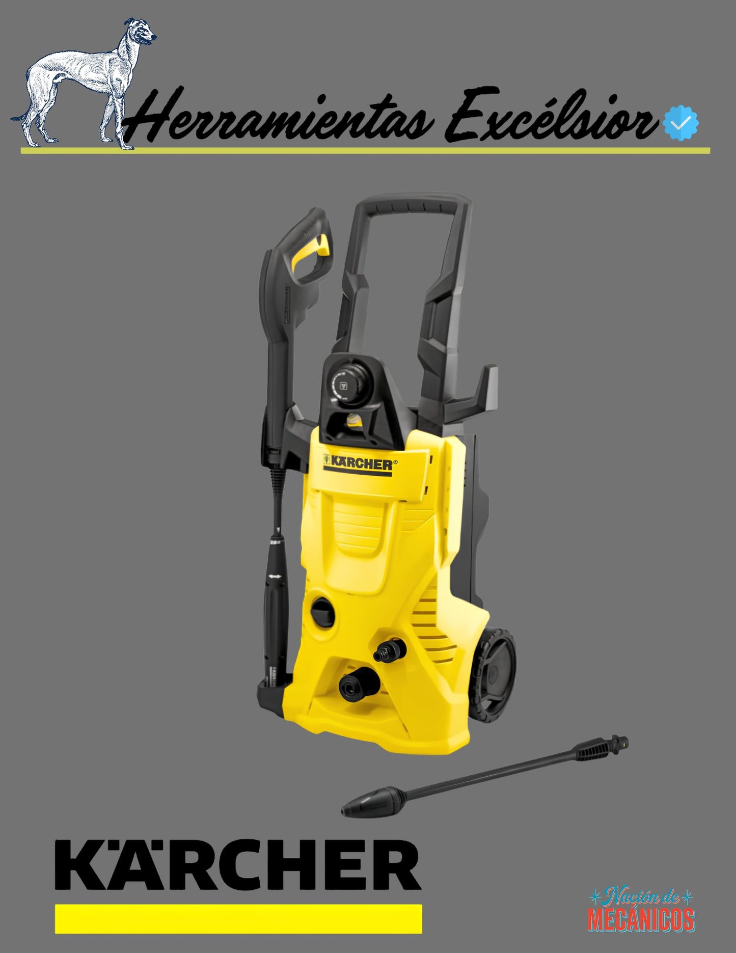 Hidrolavadora Eléctrica de alta presión KARCHER K5