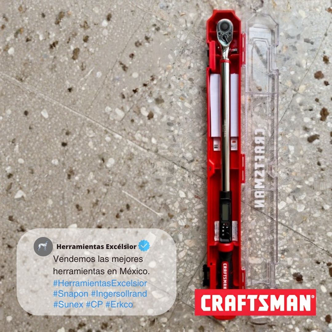Torquimetro Craftsman de 1/2" 50-250 lb/ft