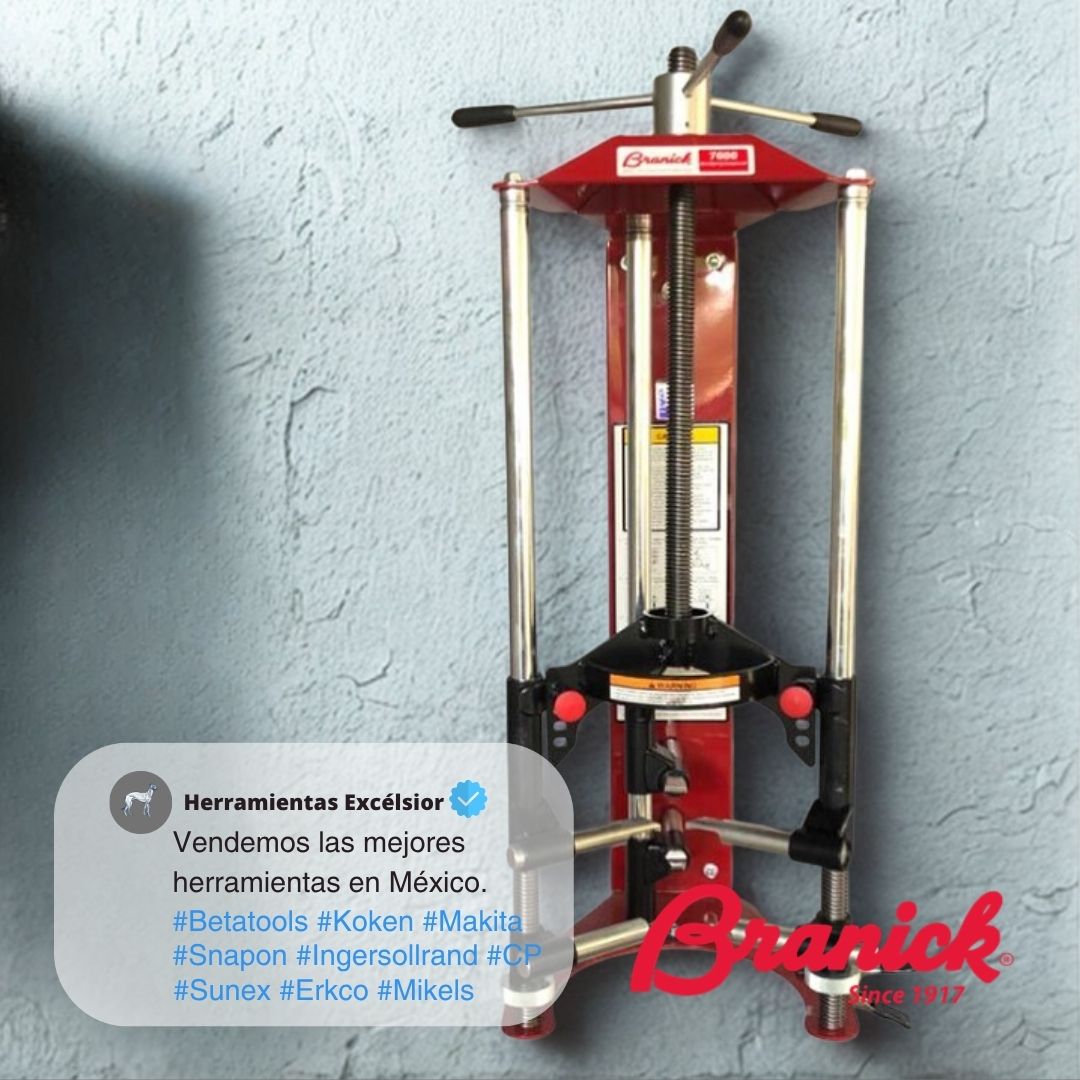 Opresor de resortes para pared 1.3 Ton Branick 7600