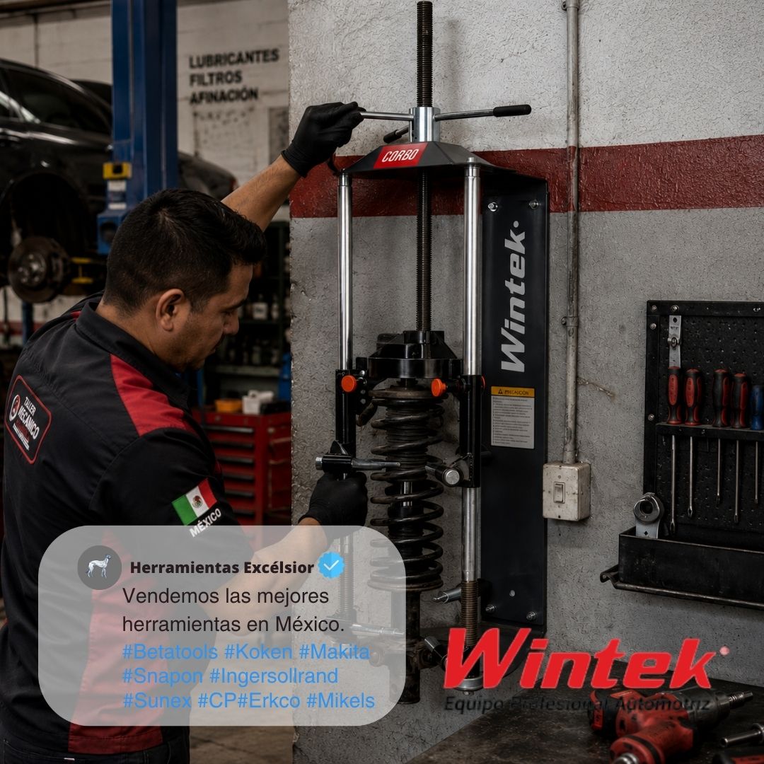 Opresor de resortes para pared 1.3 Ton Wintek CDR80