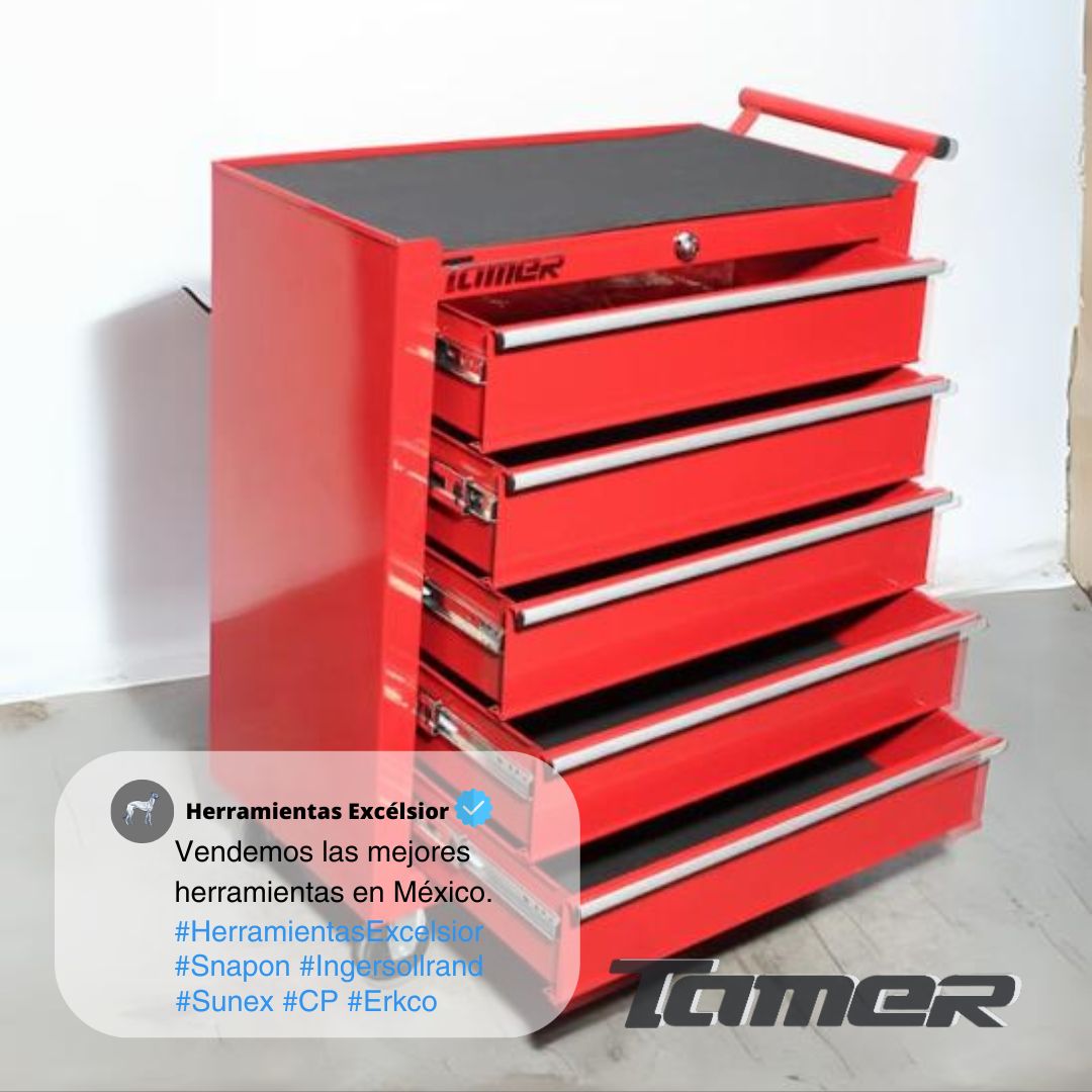 Gabinete para herramientas con 5 cajones TAMER
