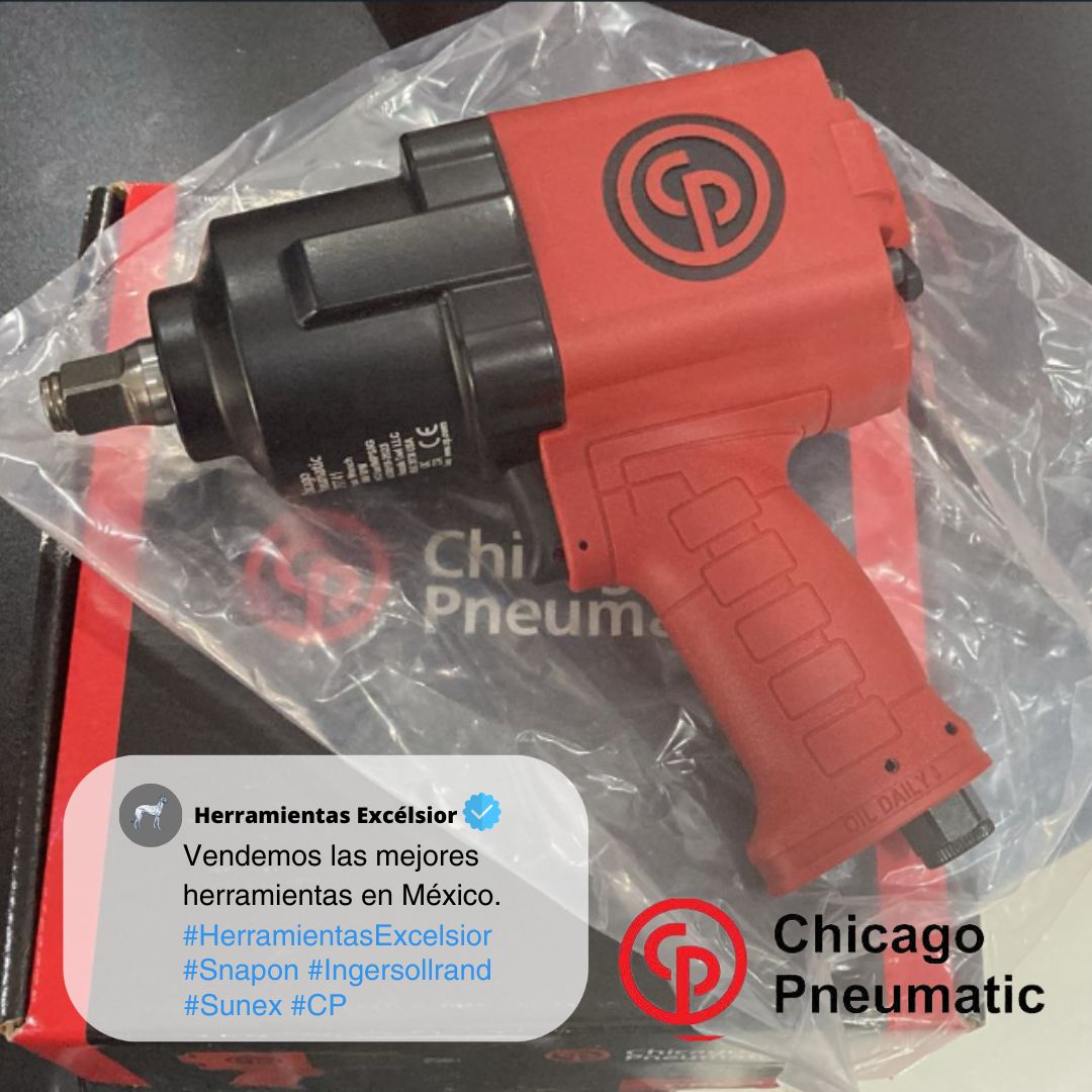 Llave de impacto 1/2" Chicago Pneumatic 7748 960 lb/ft