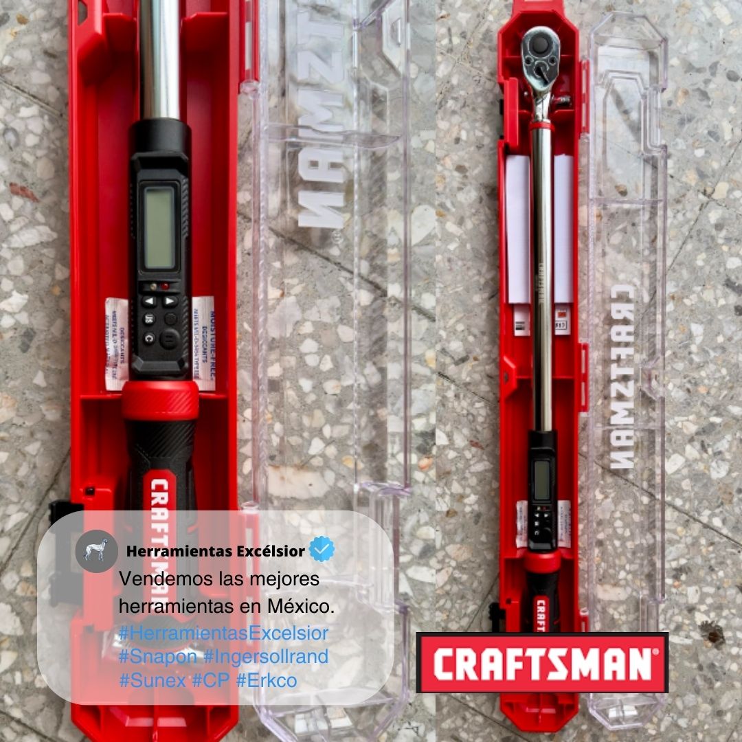 Torquimetro 1/2" DIGITAL CRAFSTMAN