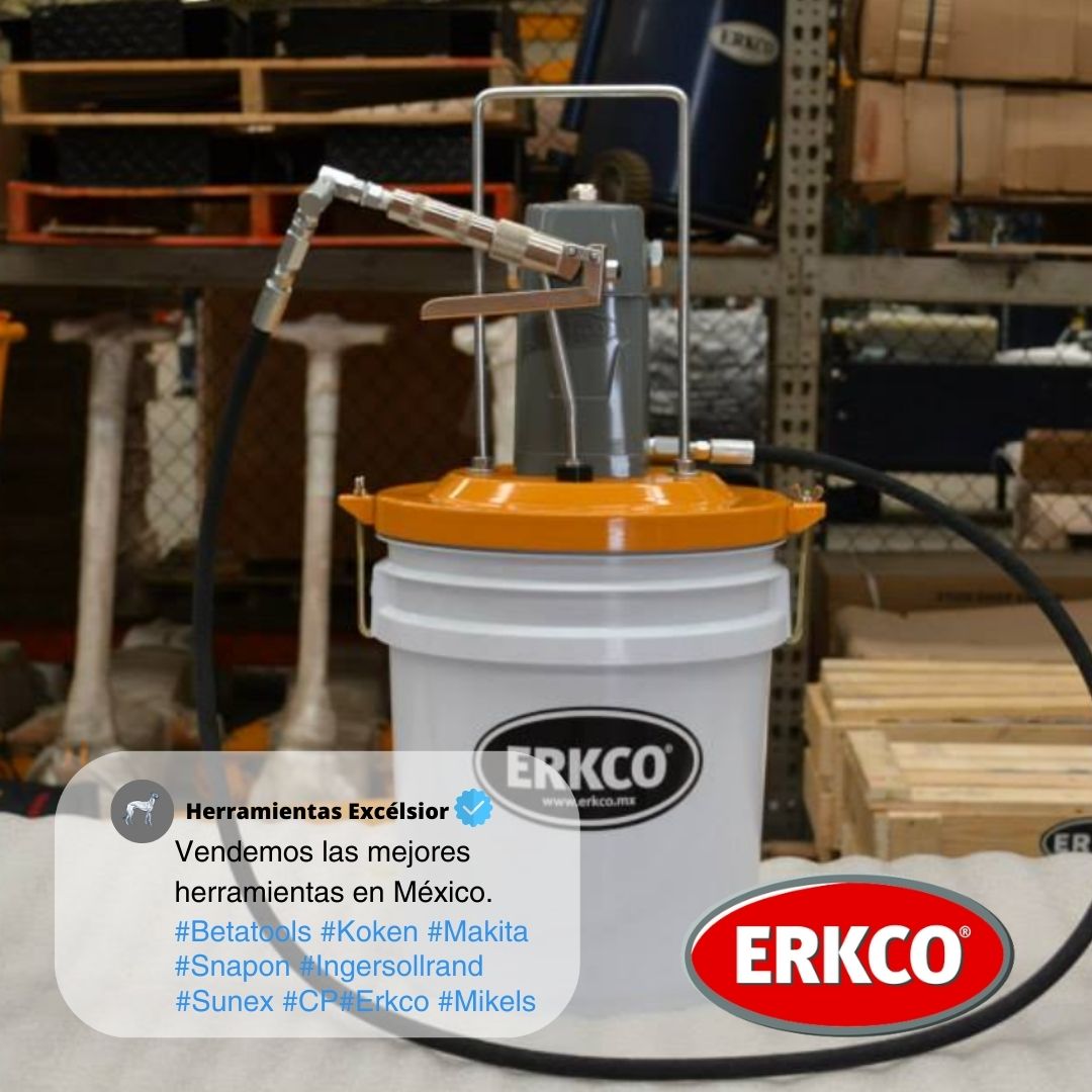 Grasera neumatica ERKCO de 19 kilos