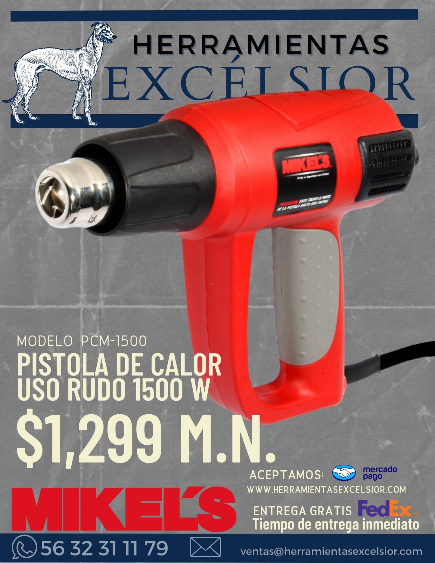 Pistola de calor