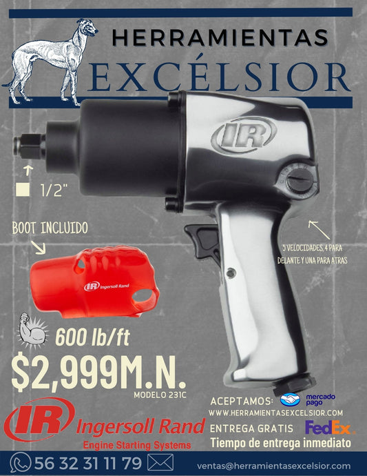 Llave de impacto INGERSOLL RAND 231C 1/2"