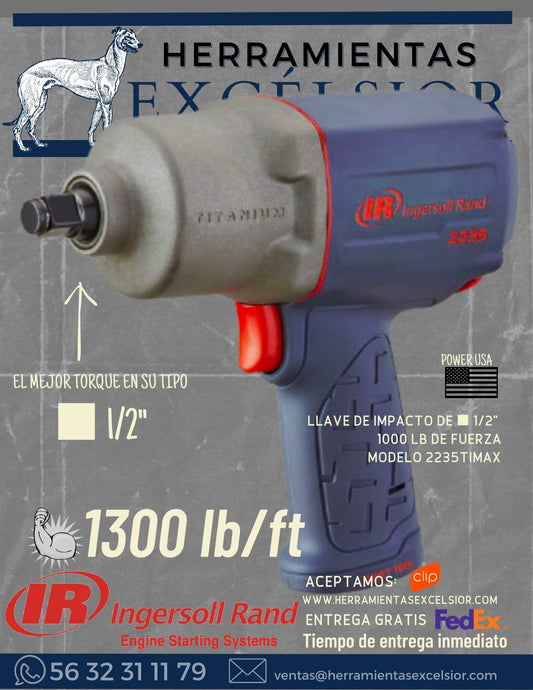Llave de impacto Titanium 2235TIMAX INGERSOLL RAND