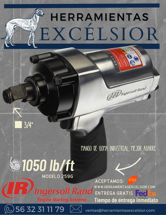 Llave de impacto de 3/4" INGERSOLL RAND