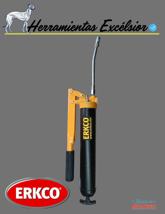 Inyector Manual de Grasa de Carga Dual ERKCO