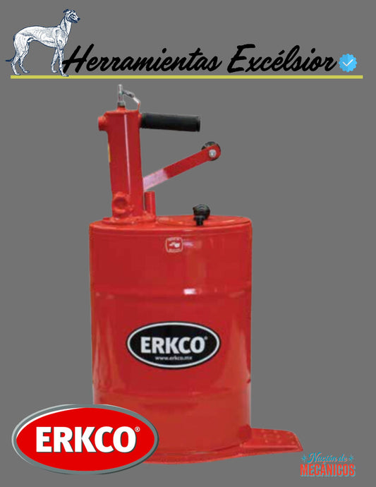 Cuebeta de 19 litros para aceite transmision ERKCO totalizadora