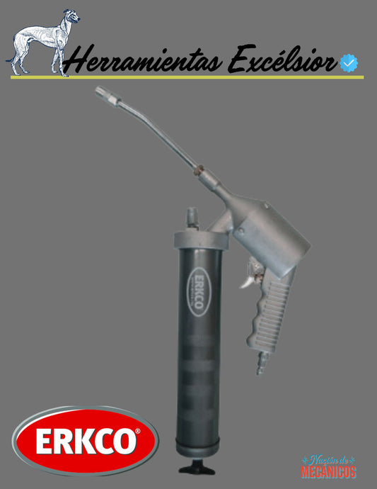 Inyector de grasa neumatico ERKCO 4800 PSI 1005N