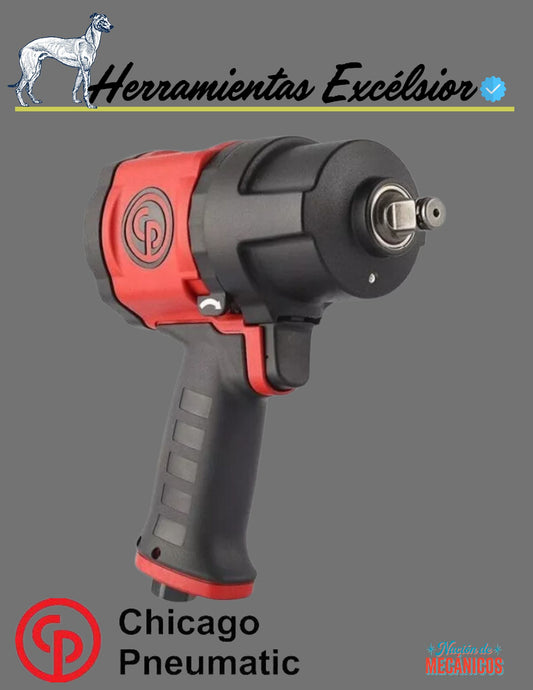 Llave de impacto 1/2" Chicago Pneumatic 7748 960 lb/ft
