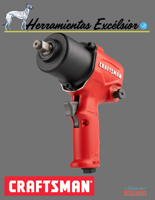 Llave de impacto de 1/2" Craftsman CMXPTSG1004NB