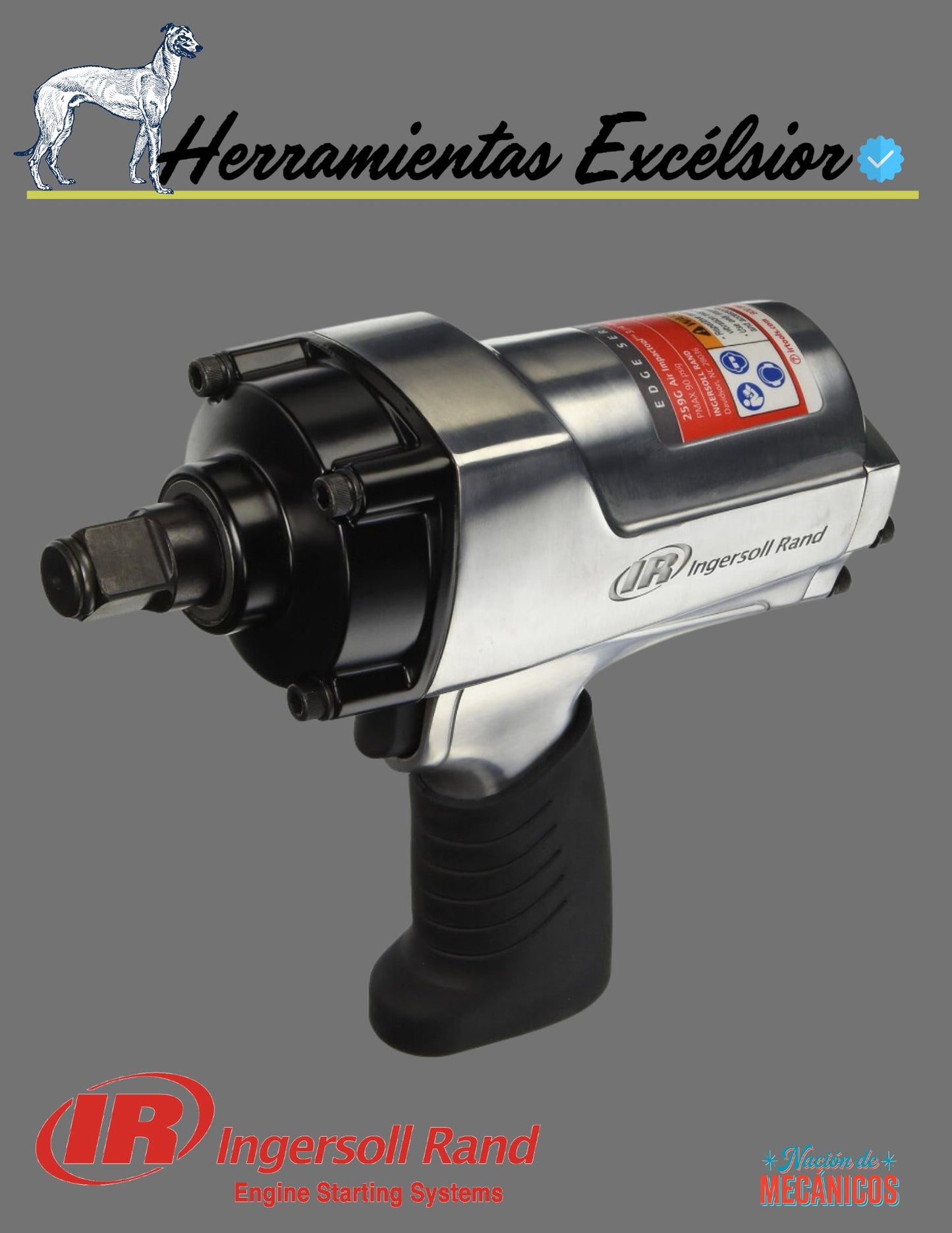 Llave de impacto de 3/4" INGERSOLL RAND