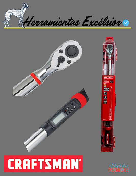 Torquimetro 1/2" DIGITAL CRAFSTMAN