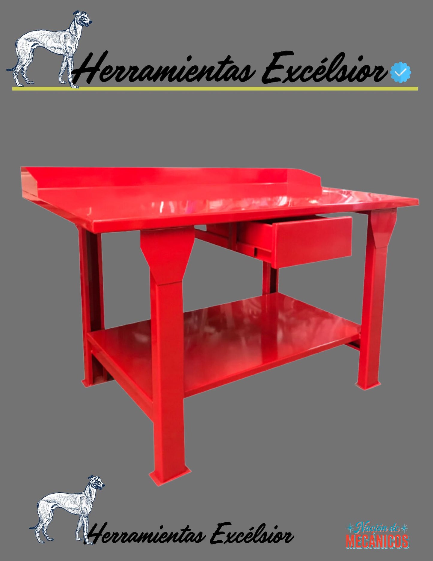 Mesa de treabajo uso rudo