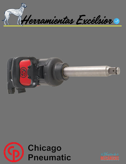 Llave de impacto de 1" Chicago Pneumatic CP 7782-6