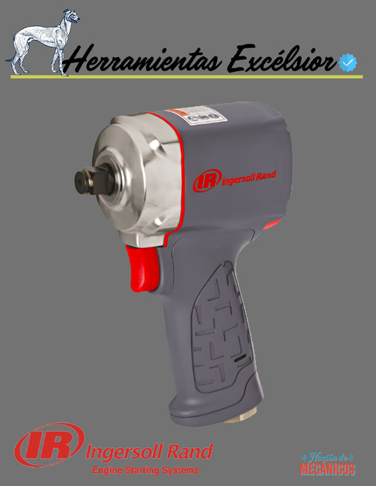Llave de impacto 1/2" corta INGERSOLL RAND 36QMAX