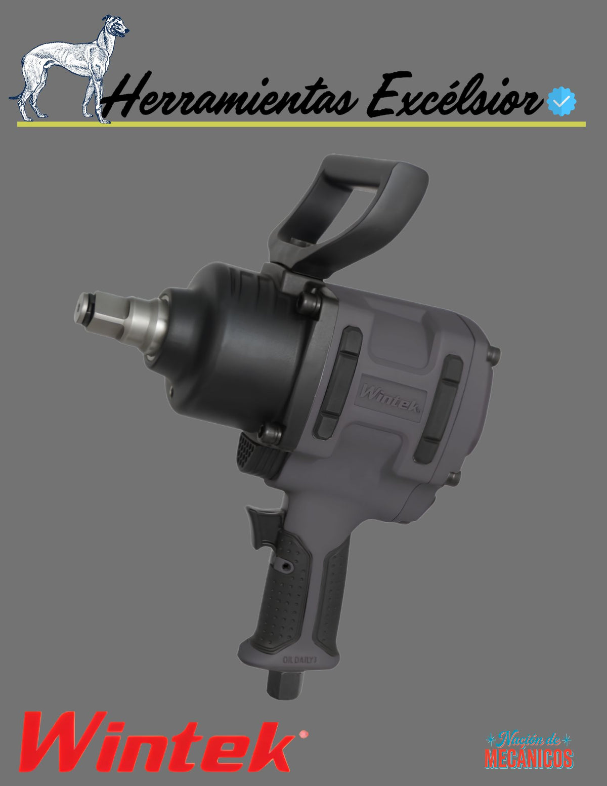 Llave de impacto 3/4" WINTEK AT570