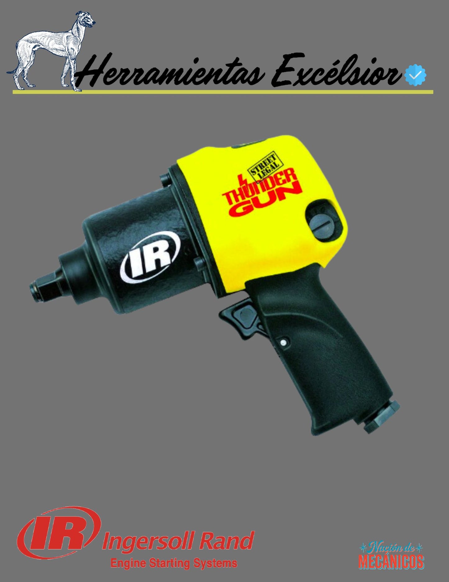 Llave de impacto THUNDER GUN INGERSOLL RAND