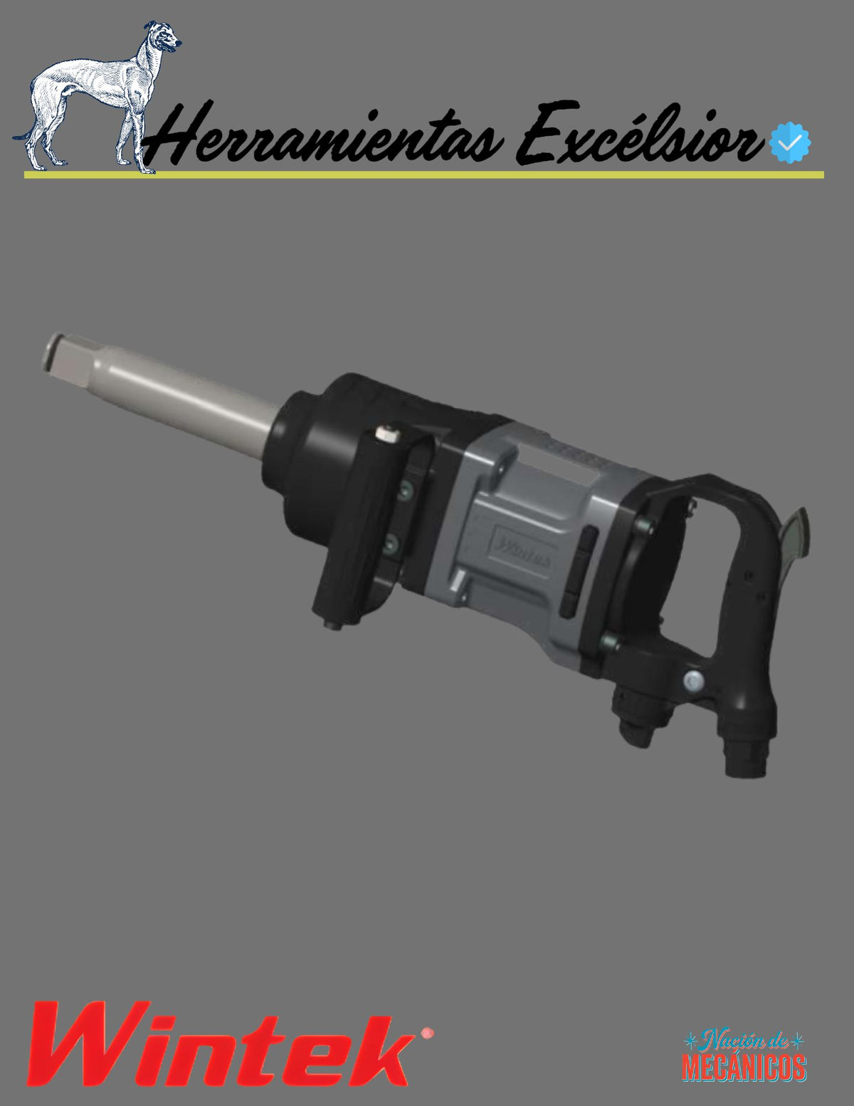 Llave de impacto 1" WINTEK AT2606