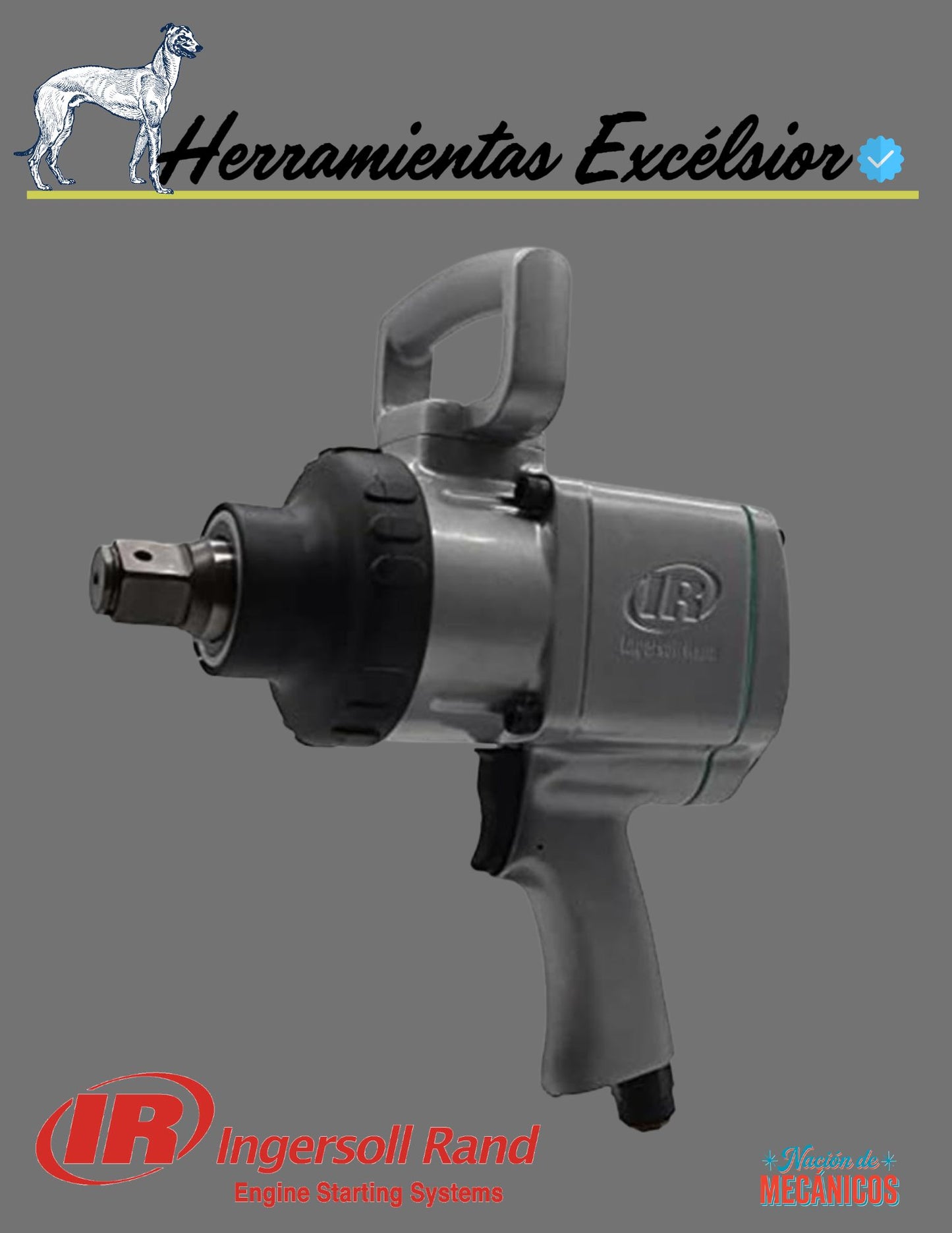 Llave de impacto de 1" INGERSOLL RAND 295A