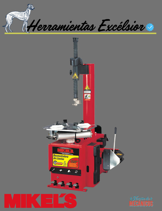 Desmontadora de llantas (12" a 26") MIKELS DESMK-1020