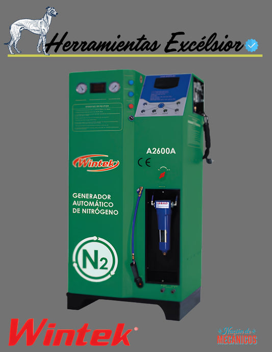Generador automatico de nitrogeno por ciclos a 220V WINTEK A2600