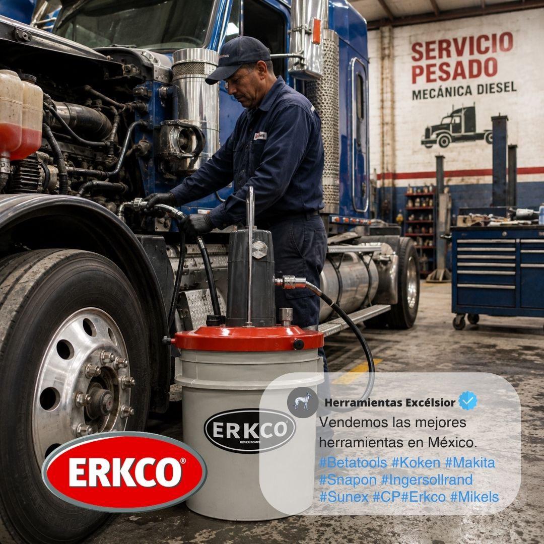 Aceitera neumatica ERKCO de 19 litros