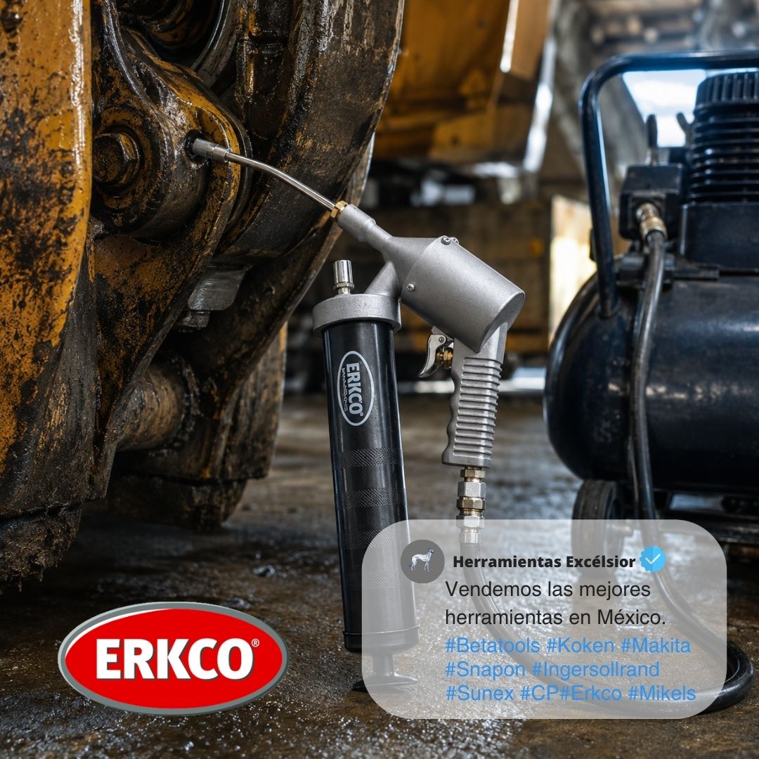 Inyector de grasa neumatico ERKCO 4800 PSI 1005N