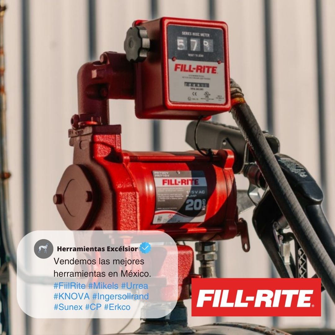 Bomba para transferencia de combustible a 12 volts FILL RATE