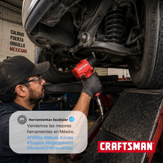 Llave de impacto de 1/2" Craftsman CMXPTSG1004NB