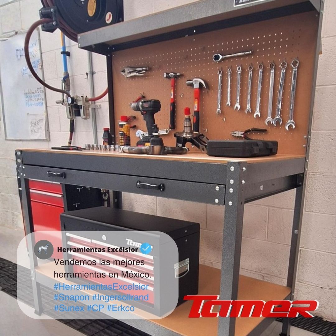 Mesa de trabajo para taller  TAMER MT-126