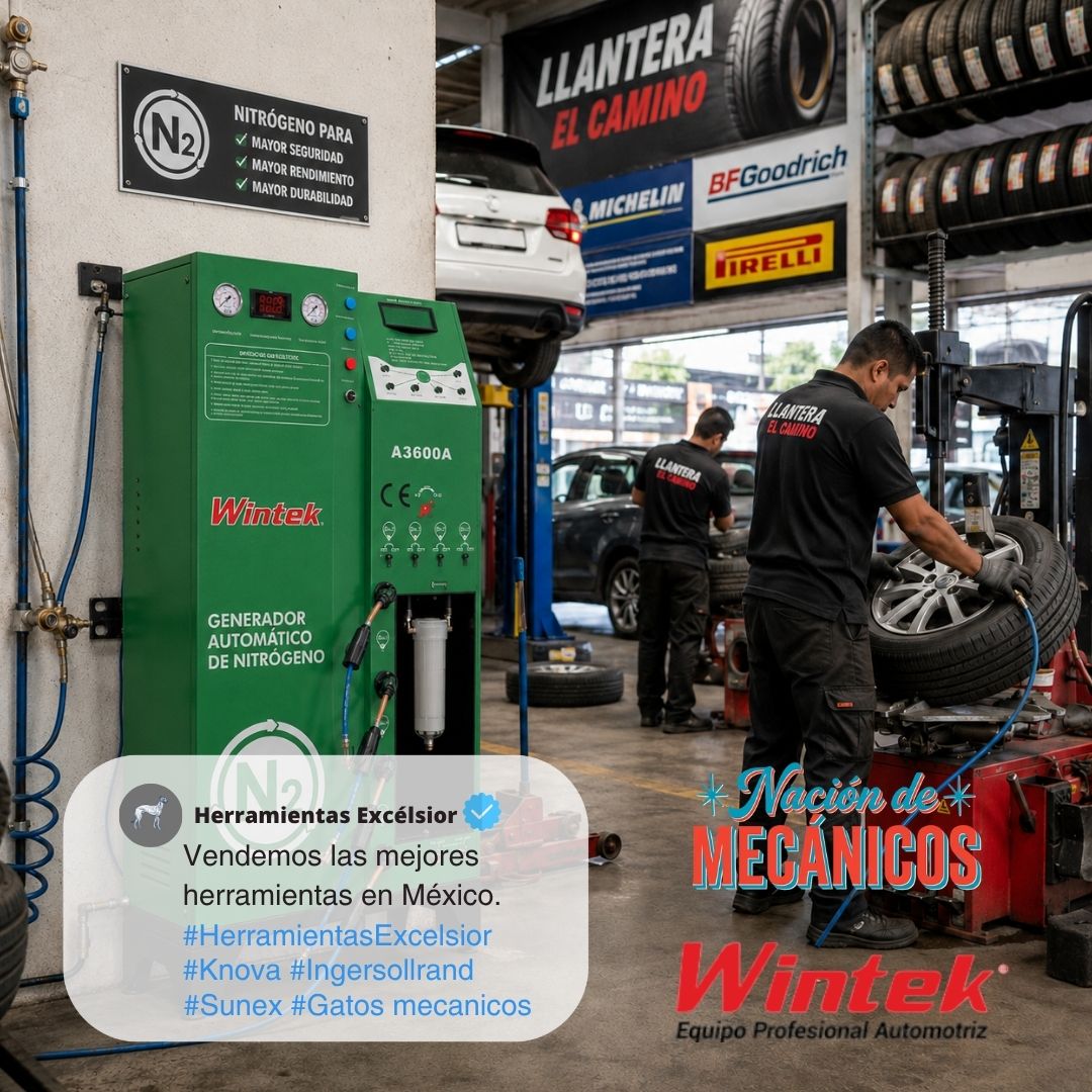 Generador automatico de nitrogeno por ciclos 4 mangueras WINTEK A3600A